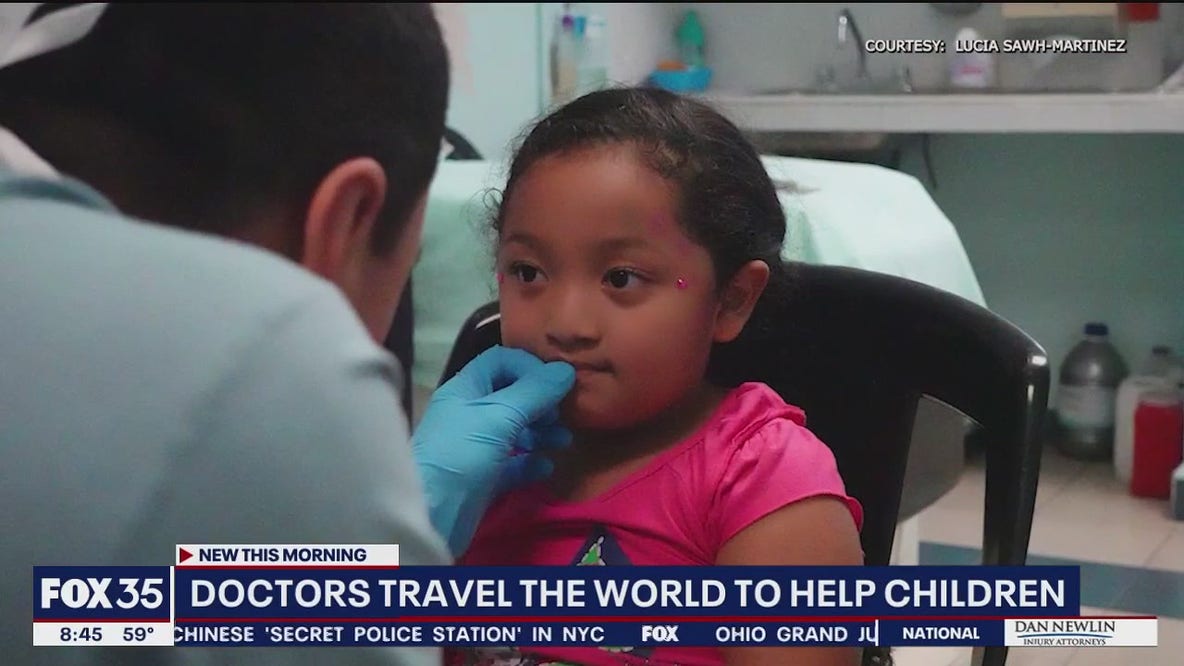 'Sharing Smiles': Orlando surgeons travel the world to help children with facial defects